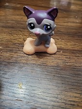 Littlest Pet Shop LPS Husky Dog Figure 2010 McDonald's Happy Meal Toy