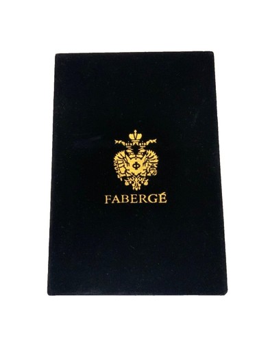 Fabergé Imperial Christmas Egg Ornament Exclusive w/ Necklace & Orig Gift Box - Picture 3 of 13