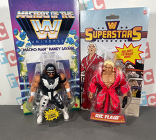 Ric Flair Macho Man Randy Savage Masters Of The WWE Universe Mattel Superstars