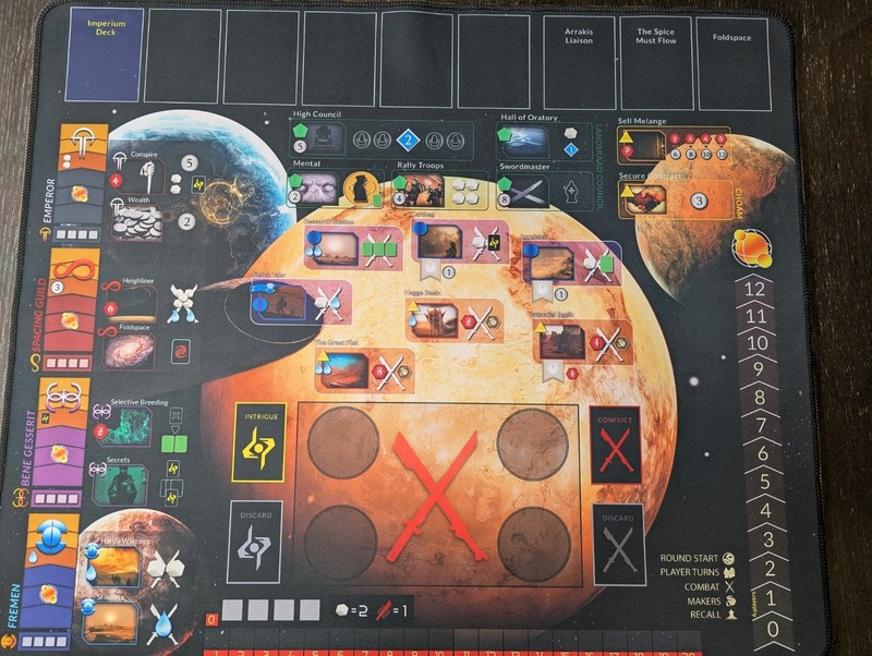 Dune Imperium Play Mat
