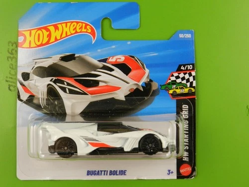 HOT WHEELS 2026 - Bugatti car - HW starting grid - 50 - new in original packaging