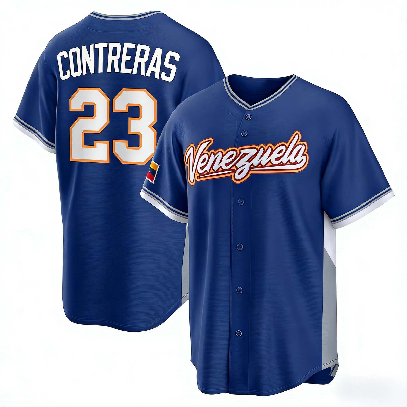 Venezuela Man's/Youth Baseball Royal 2026 World Baseball Classic  Jersey