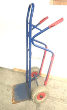 Rollcart Sackkarre 20-9882 tragfähig bis 250kg blau 30x22,5cm Stahl Luft Reifen
