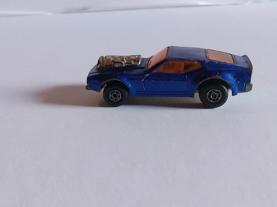 Matchbox Rolamatics No.10 Mustang Piston Popper Lesney Products 1973 - Image 2 of 4