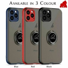 Ring Back Case With Magnetic Car Holder For iPhone 17 Pro Max 16 15 14 13