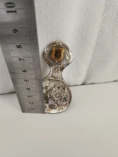Our Lady of Walsingham Tea Caddy spoon. Silver Souvenir Spoon.