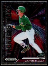 2021 Panini Prizm Draft Picks Aaron Zavala T-AZ Thunderstruck Oregon Ducks