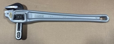 Ridgid 18  Aluminum Offset Pipe Wrench 2-1/2  Capacity 31125 USA NEW