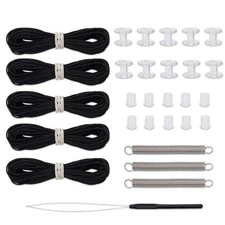 RV Pleated Shade Repair Kit, RV Window Shade Restringing Kit, Repair and Main...