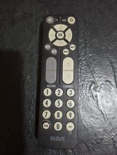 RCA RC27A OEM Original TV Converter Box Replacement Remote Control Tested Black