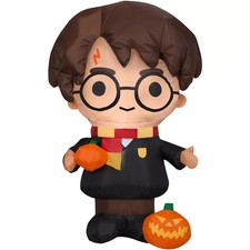    3.2 ft Gemmy Harry Potter Pumpkin Inflatable   Brand New in Box 229037