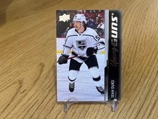 2021-22 Upper Deck Young Guns Sean Durzi RC #488 – Kings – Rookie Card. rookie card picture