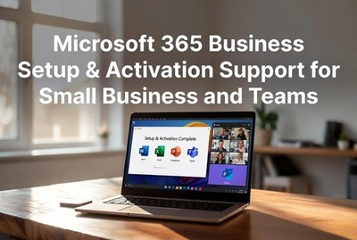 Microsoft 365 Business Setup & Activation Support für kleine Unternehmen und Teams