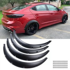 For Hyundai Elantra 3.2 Car Fender Flares Extra Wide Body Kit Wheel Arches 4pcs For Hyundai Elantra 3.2 Car Fender Flares Extra Wide Body Kit Wheel Arches 4pcs