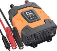 750W Power Inverter, 12V DC to 110V AC, 11 Protections