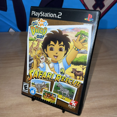 Go, Diego, Go Safari Rescue (Sony PlayStation 2, 2008) CIB