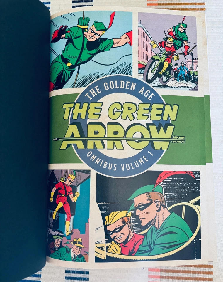 Green Arrow Golden Age Omnibus Vol. 1 (2017) 1-е издание комиксов DC (784 страницы) очень хорошее состояние+ - Изображение 4 из 4