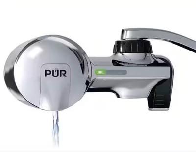 PUR Filtration PLUS Faucet Mount Water Purifier Filter System PFM400H Chrome