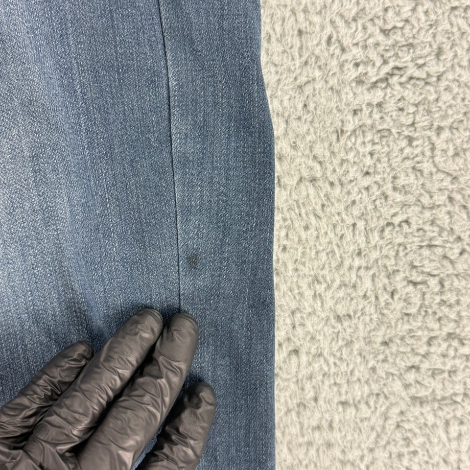 Jeans Usados Para Hombre Talla 35 x 30 Azul Denim Pierna Recta Informal Exterior Vaquero Foto 4 de 4