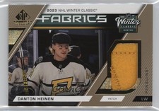 2023 Upper Deck SP Game Used Winter Classic Fabrics /35 Danton Heinen Patch 0c3