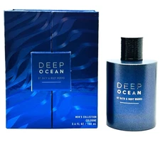 NEW Bath & Body Works DEEP OCEAN For Men Cologne Spray Men's Collection 3.4 oz