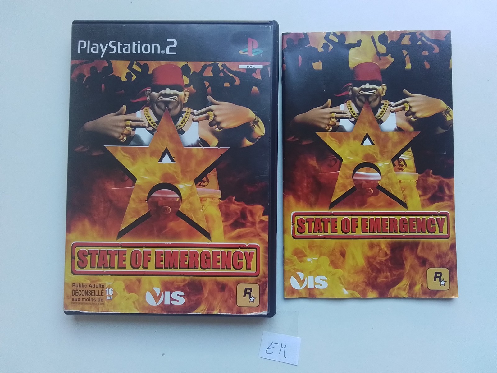 State of Emergency Complet sur Playstation 2 PS2 !!!