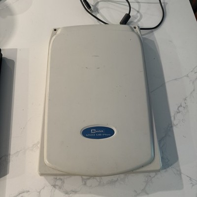 Mustek ScanMagic 1200 UB Plus Flatbed Scanner Tested Working Needs Drivers For U
