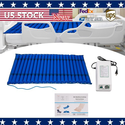 #ad Alternating Pressure Pad Air Mattress for Hospital Bed Mattress Topper amp; Pump $84.51