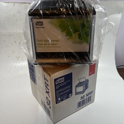 Tork 32 XRT Xpressnap Cafe Napkin Dispenser - Black for Restaurant N10 Holder