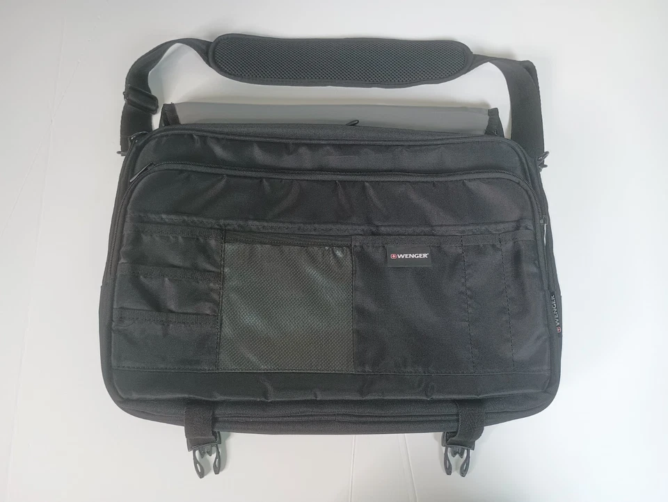 Bolso Mensajero Wenger Swissgear The Mainline con Solapa para Laptop con Bolsillo para Tablet Foto 4 de 4