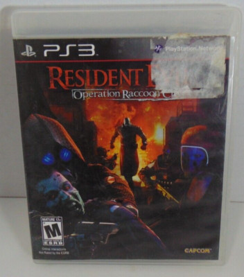 Ps3 Resident Evil Operation Racoon City PlayStation 3 | eBay