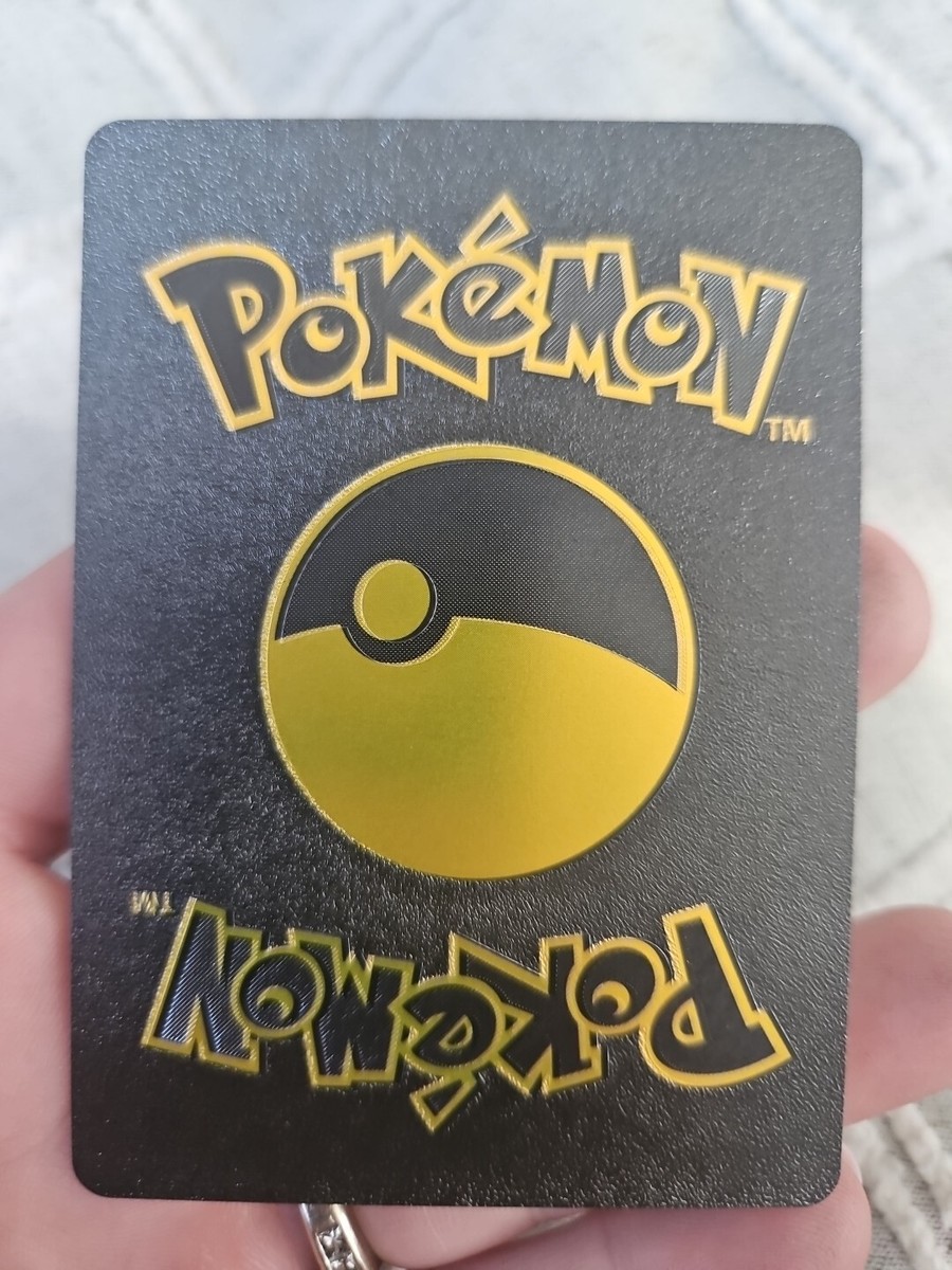 Pokemon Blissey V Black Foil Fan Art Textured Collector