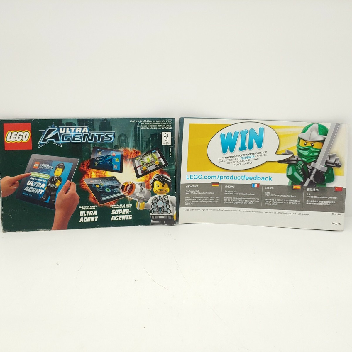 Lego 70163 - Instuctions Only - Ultra Agents Toxikita's Toxic