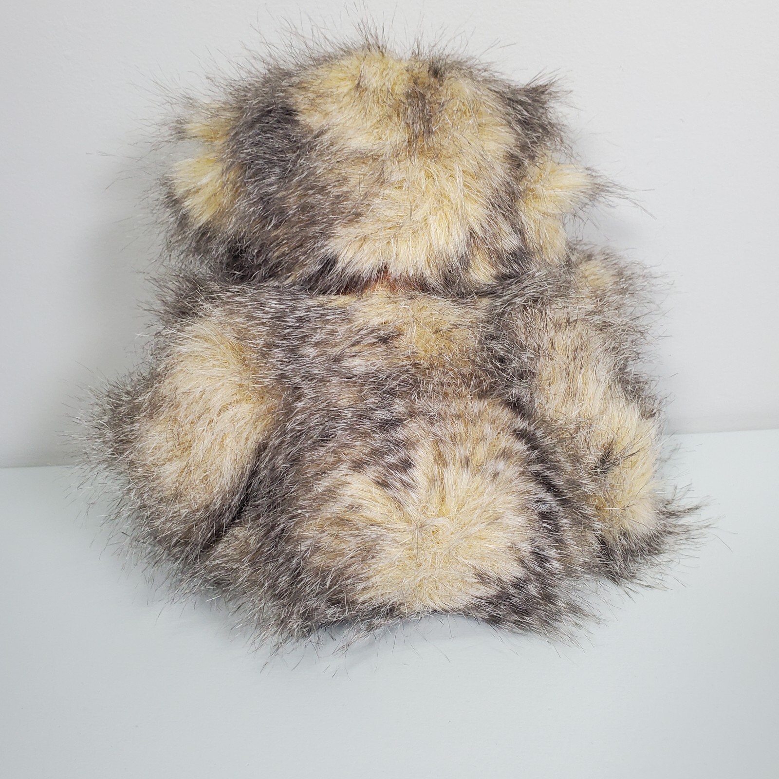 Russ Teddy Bear Plush Quill 10" Sitting Stuffed Animal Fluffy Bow Tie eBay