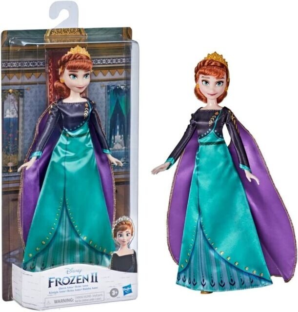HASBRO FROZEN 2 BAMBOLA REGINA ANNA 30 CM
