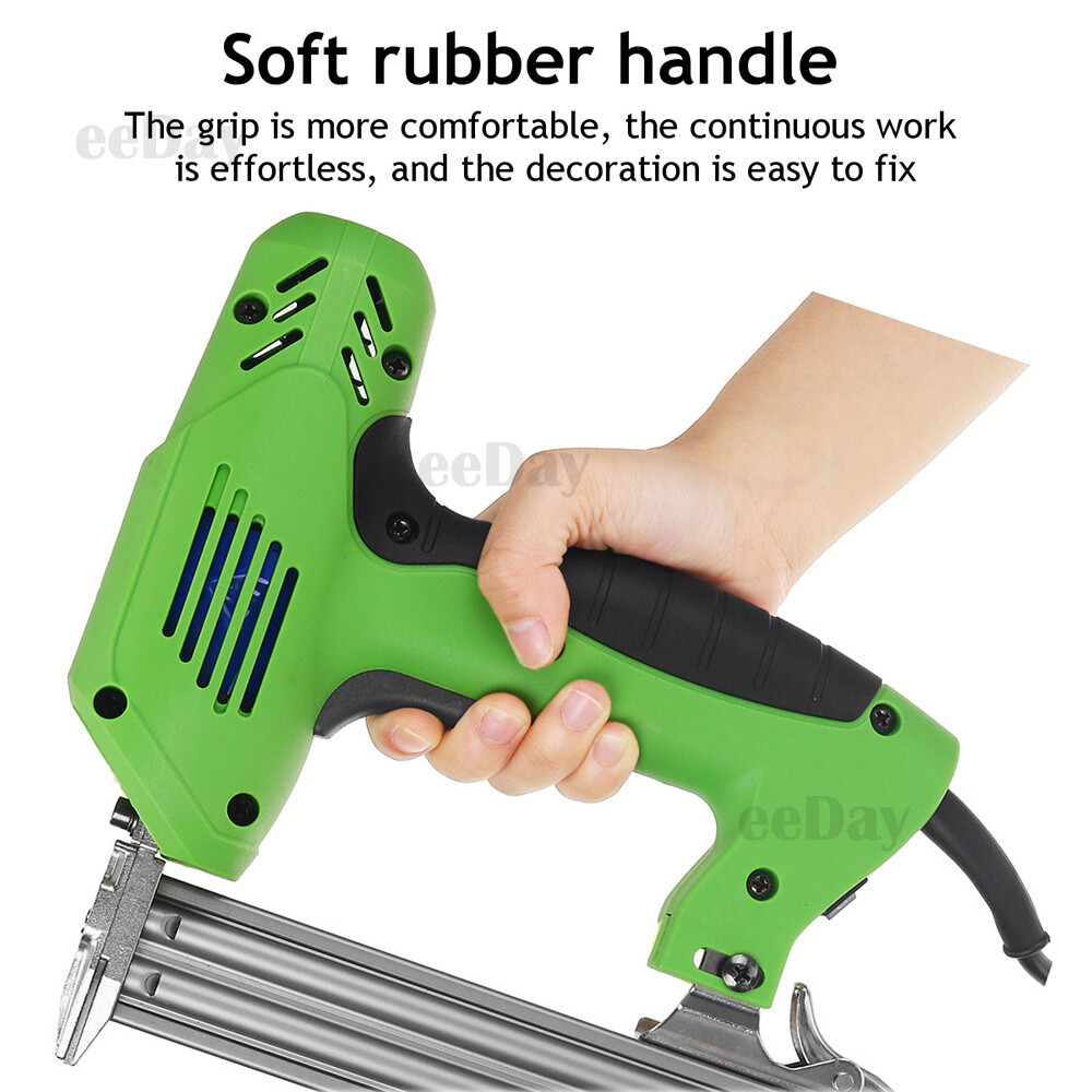 2000W Electric Staple Gun kit Heavy Duty woodworking+10000 Framing