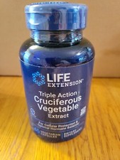 Life Extension Triple Action Cruciferous Vegetable Extract 60 Veg Caps