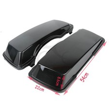 Vivid Black Upper Saddlebags Lids Saddle Bag ...
