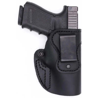 Smooth Ride Light Duty IWB Leather Holster - Rounded Gear