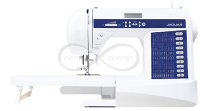 Jaguar HD-696 elektronische professionelle Heimnähmaschine (Quilting Edition)