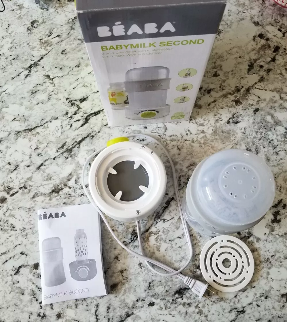 BEABA BABYMILK SECOND 2 in 1 BOTTLE WARMER AND STERILIZER