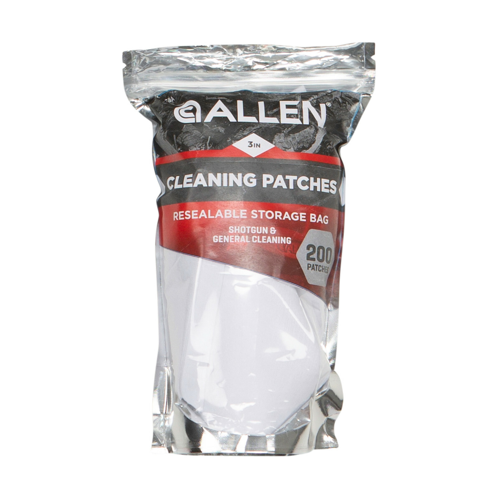 Allen 200 Cotton Gun Cleaning Patches 3