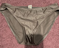 Tropical Escape Swimsuit Bottoms Brown Size 16