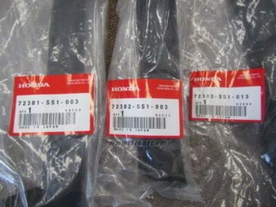 その他 t HONDA BEAT PP1 SOFT TOP RUBBER SEAL SET RIGHT SIDE X3 PCS 72381