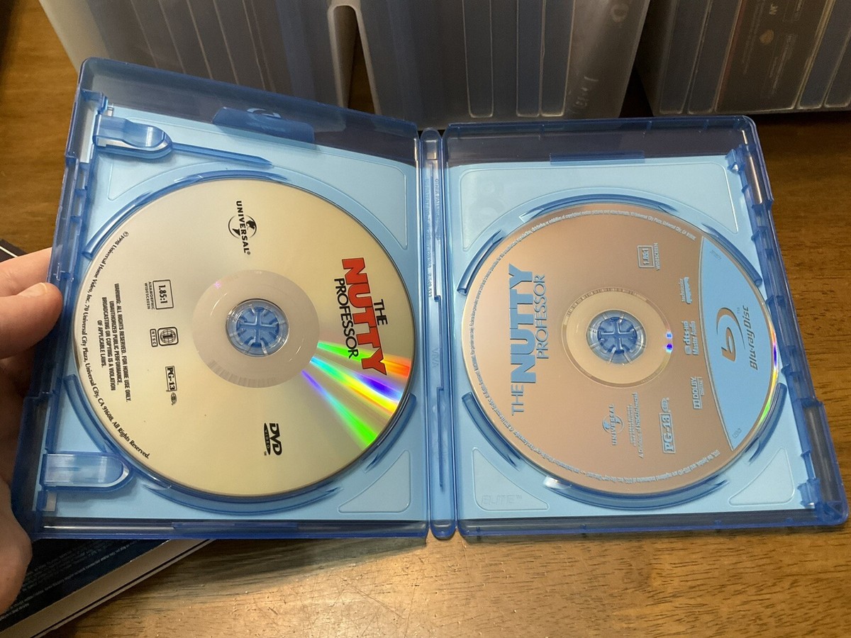 The Nutty Professor (1996) Blu-ray and DVD with Slipcover Eddie