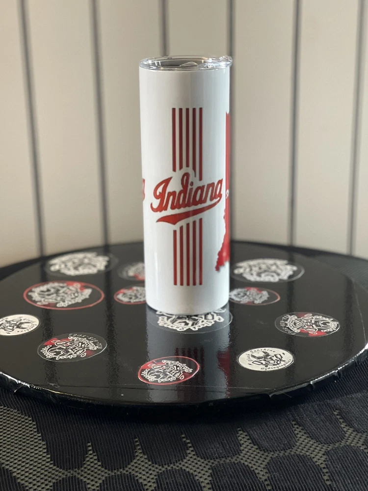 tumbler 20 oz Indiana Just A Small Town Girl IU