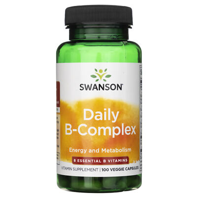 Swanson Daily B-Komplex, 100 Kapseln