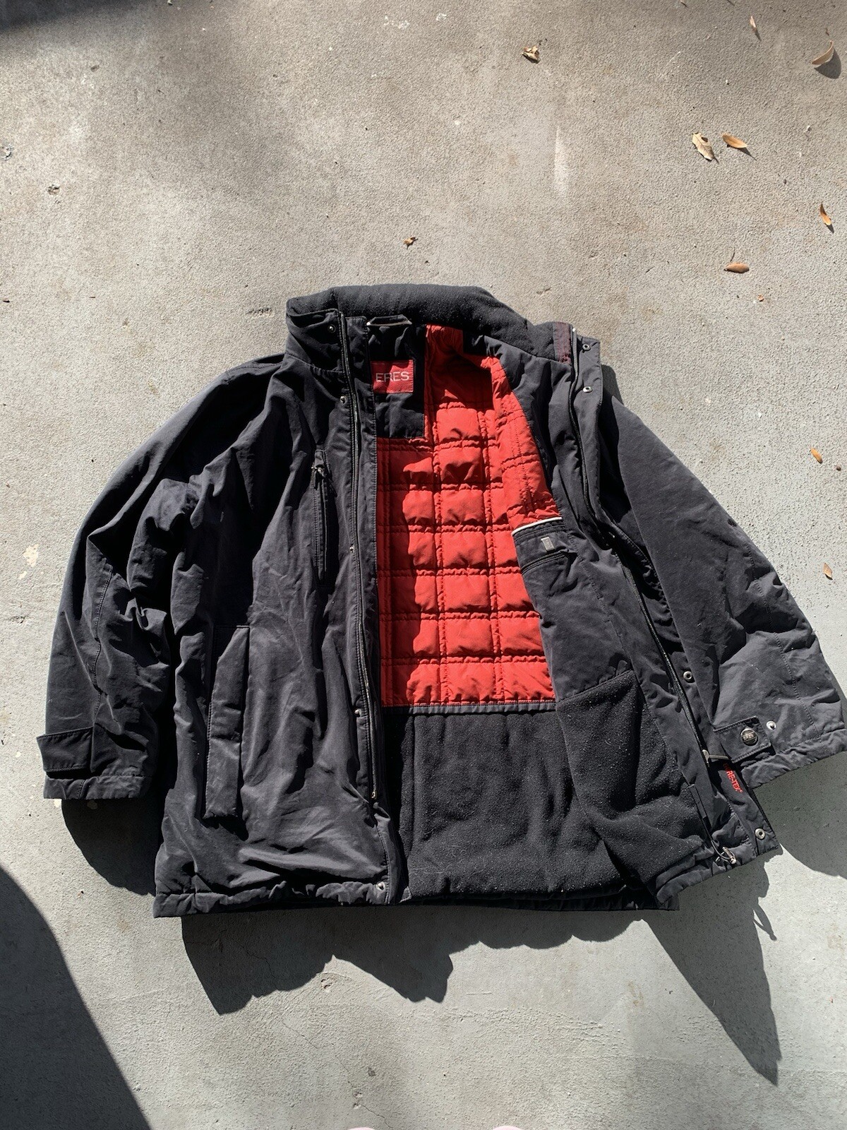 Gore-Tex X Eres Black & Red Weatherproof Heavyweight jacket !!EXTREMELY RARE!!!