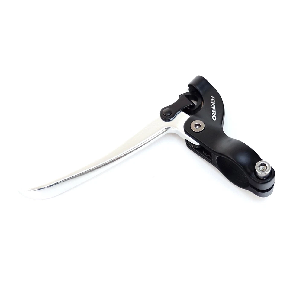 Palanca de freno de bicicleta de carretera Tektro FL750 22,2 mm negra/plateada Foto 3 de 3