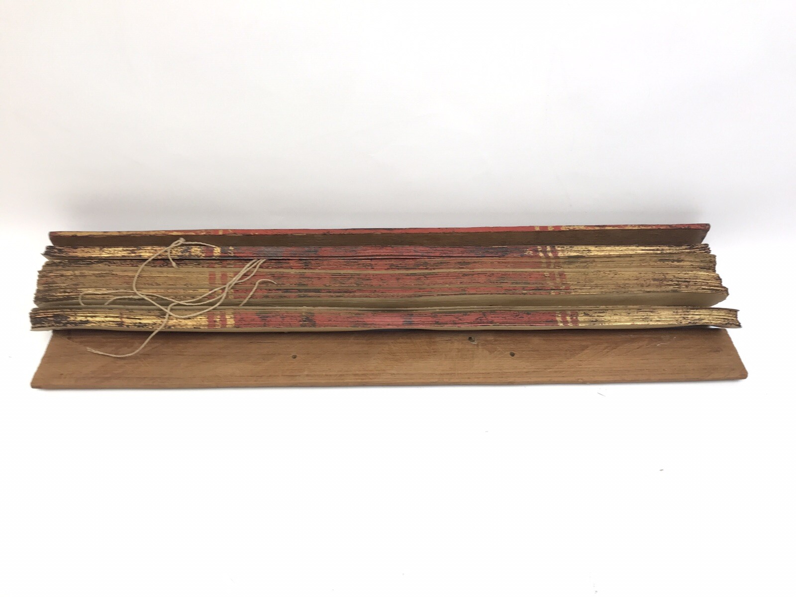 Antique South-Asian Burmese Myanmar Palm Leaf Manuscript - 100 Pages/Leaves
